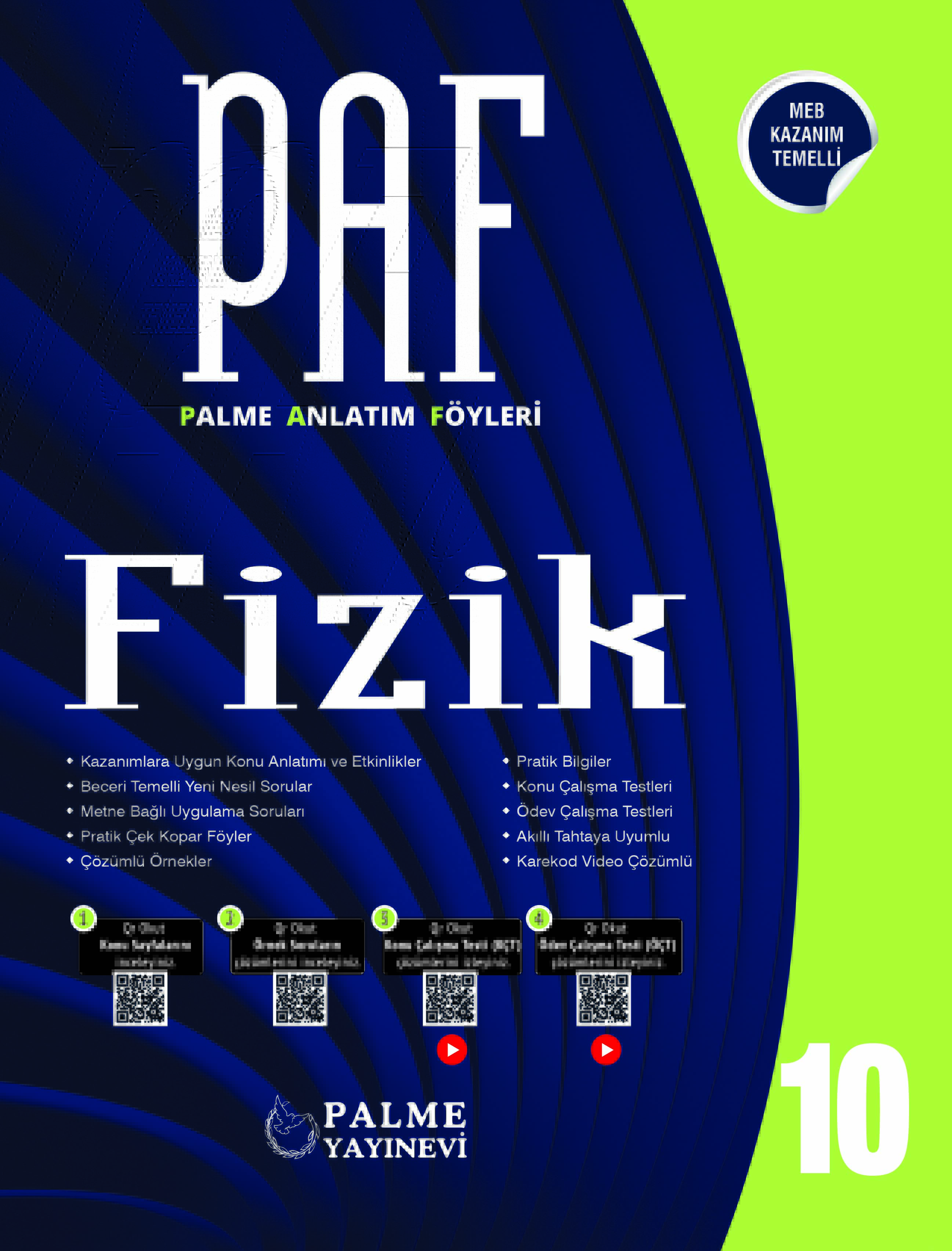 10. Sınıf Fizik Paf kapak görseli